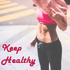 young healthy fit woman