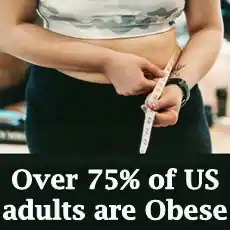 woman measuring waist