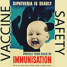 vaccinate your child 1940s poster
