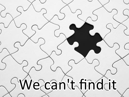 jigsaw with a missing piece