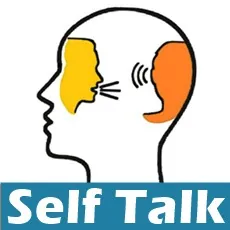 head talking to another, inside another